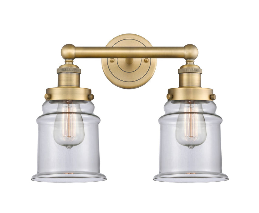 Innovations - 616-2W-BB-G182 - Two Light Bath Vanity - Edison - Brushed Brass