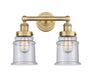 Innovations - 616-2W-BB-G184 - Two Light Bath Vanity - Edison - Brushed Brass