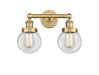 Innovations - 616-2W-BB-G202-6 - Two Light Bath Vanity - Edison - Brushed Brass