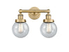 Innovations - 616-2W-BB-G204-6 - Two Light Bath Vanity - Edison - Brushed Brass