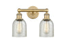 Innovations - 616-2W-BB-G259 - Two Light Bath Vanity - Edison - Brushed Brass