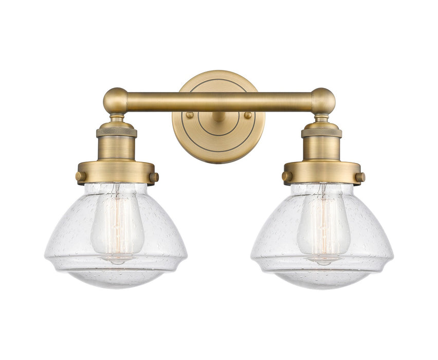 Innovations - 616-2W-BB-G324 - Two Light Bath Vanity - Edison - Brushed Brass