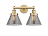 Innovations - 616-2W-BB-G43 - Two Light Bath Vanity - Edison - Brushed Brass