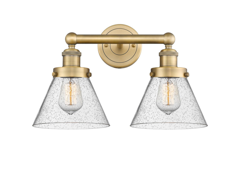 Innovations - 616-2W-BB-G44 - Two Light Bath Vanity - Edison - Brushed Brass