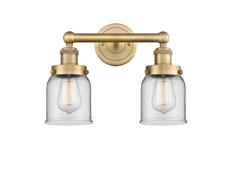 Innovations - 616-2W-BB-G52 - Two Light Bath Vanity - Edison - Brushed Brass