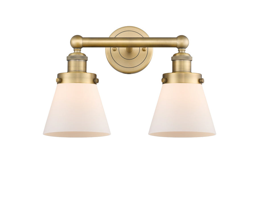 Innovations - 616-2W-BB-G61 - Two Light Bath Vanity - Edison - Brushed Brass