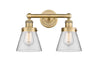 Innovations - 616-2W-BB-G62 - Two Light Bath Vanity - Edison - Brushed Brass