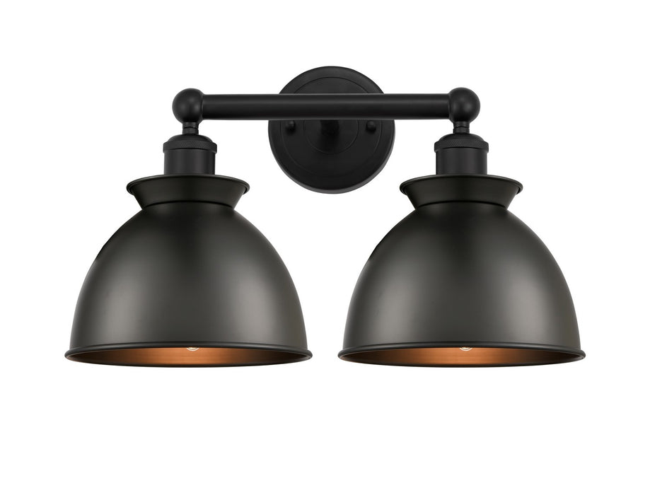 Innovations - 616-2W-BK-M14-BK - Two Light Bath Vanity - Edison - Matte Black