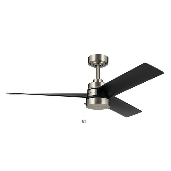 Kichler - 300375NI - 52 Inch Ceiling Fan - Spyn Lite - Brushed Nickel