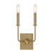 Savoy House - 9-4044-2-322 - Two Light Wall Sconce - Avondale - Warm Brass
