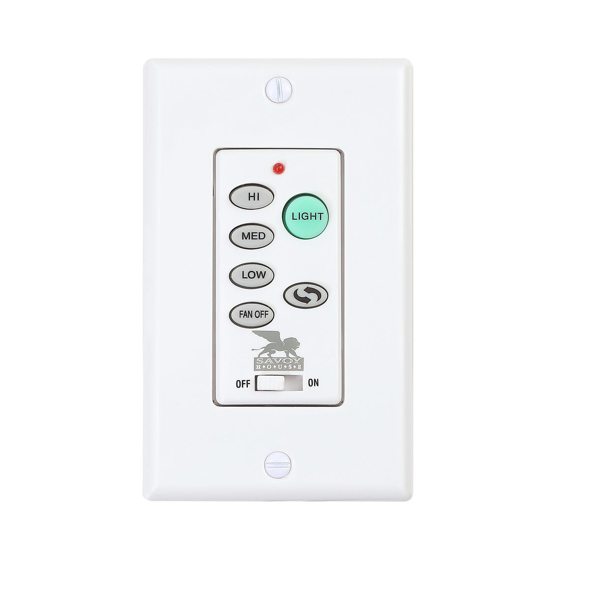 Savoy House WLCFANDLIER Wall Control and Receiver White