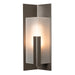 Hubbardton Forge - 302045-SKT-77-FD0792 - One Light Outdoor Wall Sconce - Summit - Coastal Dark Smoke