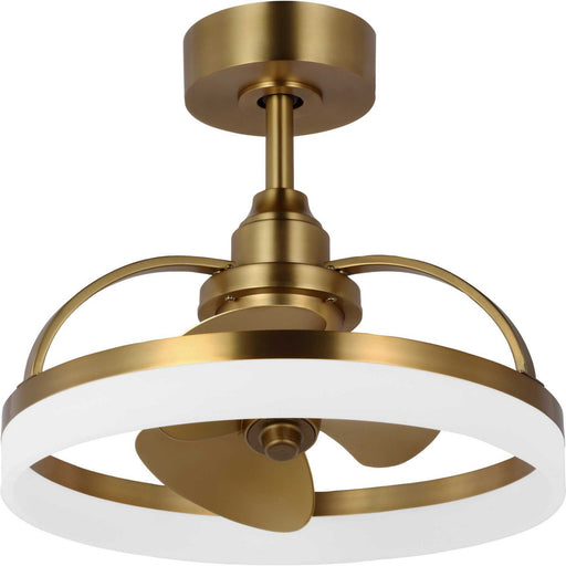 Progress Lighting - P250115-109-30 - Ceiling Fan - Shear - Brushed Bronze