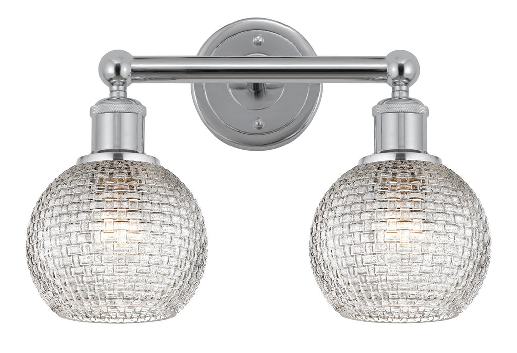 Innovations - 616-2W-PC-G122C-6CL - Two Light Bath Vanity - Edison - Polished Chrome