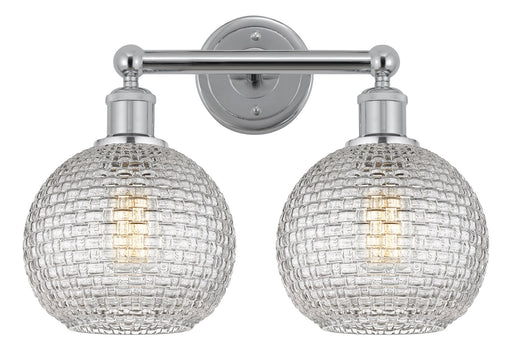 Edison Two Light Bath Vanity Polished Chrome