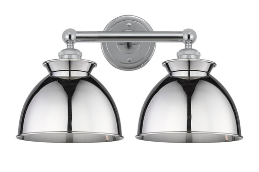 Edison Two Light Bath Vanity Polished Chrome