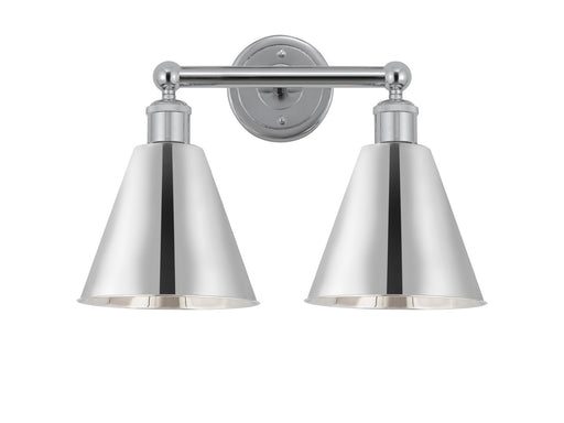 Edison Two Light Bath Vanity Polished Chrome