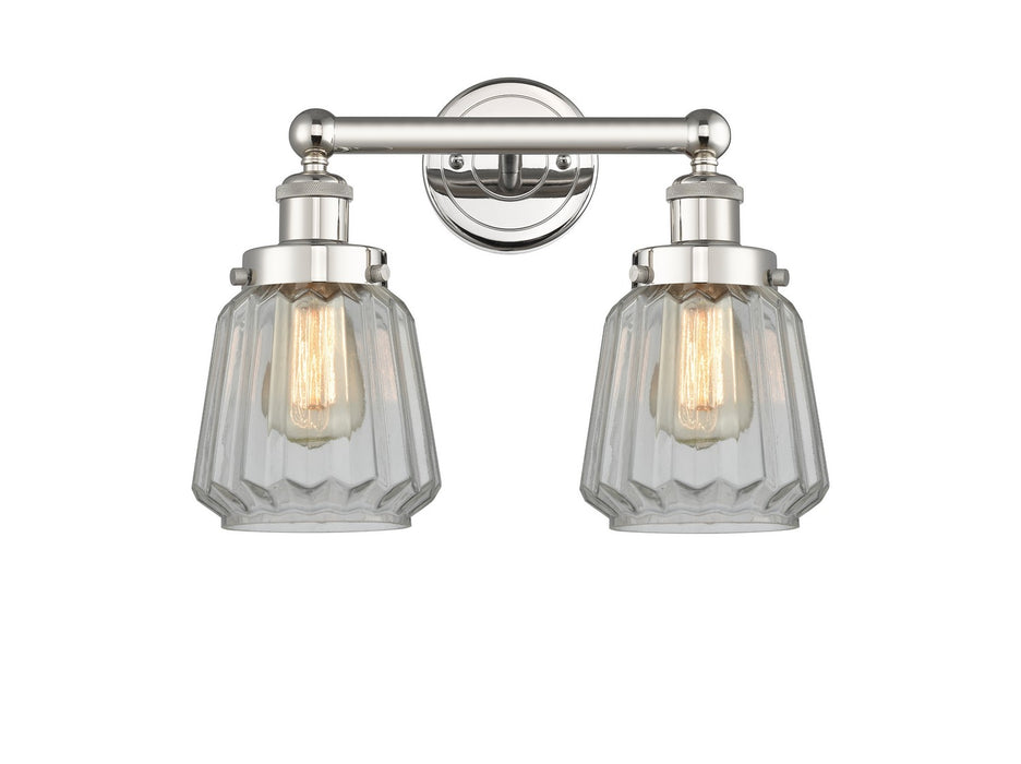 Innovations - 616-2W-PN-G142 - Two Light Bath Vanity - Edison - Polished Nickel