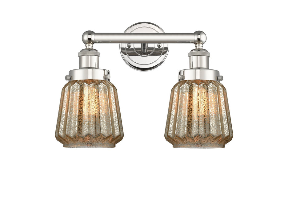 Innovations - 616-2W-PN-G146 - Two Light Bath Vanity - Edison - Polished Nickel