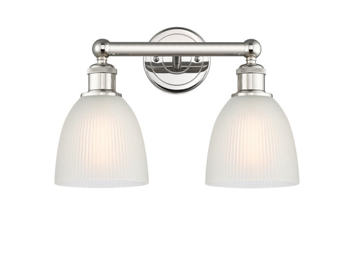 Edison Two Light Bath Vanity Polished Nickel