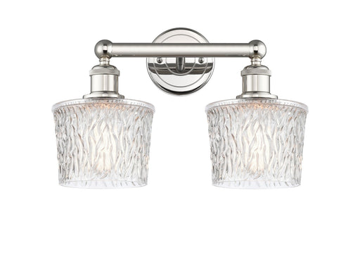 Edison Two Light Bath Vanity Polished Nickel