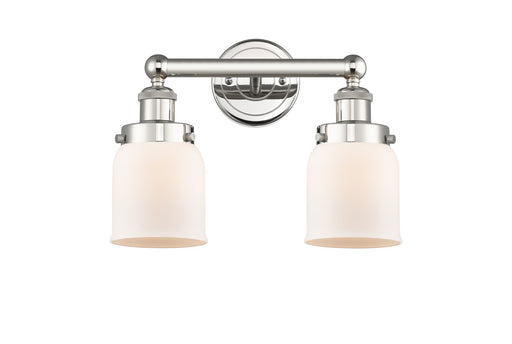 Edison Two Light Bath Vanity Polished Nickel