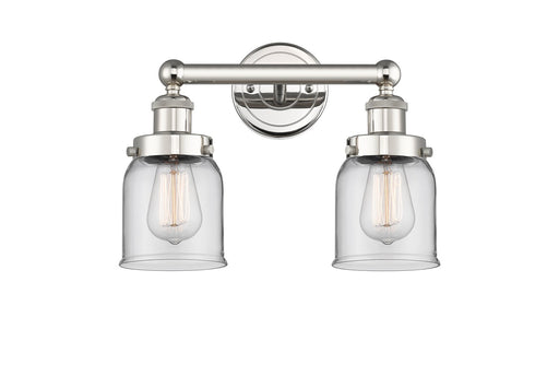 Edison Two Light Bath Vanity Polished Nickel