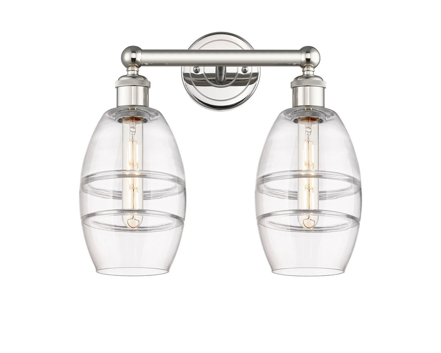 Innovations - 616-2W-PN-G557-6CL - Two Light Bath Vanity - Edison - Polished Nickel