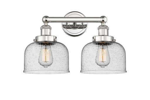 Edison Two Light Bath Vanity Polished Nickel