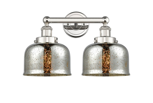 Edison Two Light Bath Vanity Polished Nickel