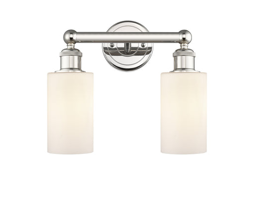 Edison Two Light Bath Vanity Polished Nickel