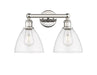 Innovations - 616-2W-PN-GBD-752 - Two Light Bath Vanity - Edison - Polished Nickel