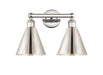 Innovations - 616-2W-PN-MBC-8-PN - Two Light Bath Vanity - Downtown Urban - Polished Nickel