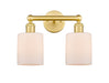 Innovations - 616-2W-SG-G111 - Two Light Bath Vanity - Edison - Satin Gold