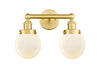 Innovations - 616-2W-SG-G201-6 - Two Light Bath Vanity - Edison - Satin Gold