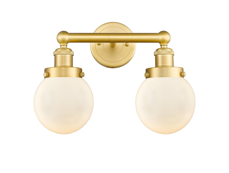 Innovations - 616-2W-SG-G201-6 - Two Light Bath Vanity - Edison - Satin Gold