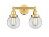 Innovations - 616-2W-SG-G202-6 - Two Light Bath Vanity - Edison - Satin Gold