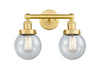 Innovations - 616-2W-SG-G204-6 - Two Light Bath Vanity - Edison - Satin Gold