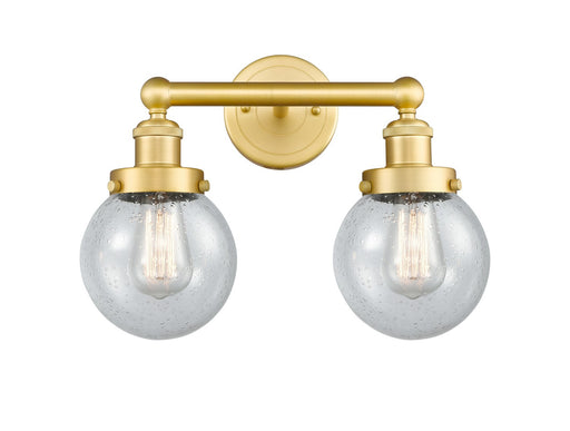 Innovations - 616-2W-SG-G204-6 - Two Light Bath Vanity - Edison - Satin Gold