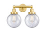 Innovations - 616-2W-SG-G204-8 - Two Light Bath Vanity - Edison - Satin Gold