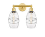 Innovations - 616-2W-SG-G557-6CL - Two Light Bath Vanity - Edison - Satin Gold