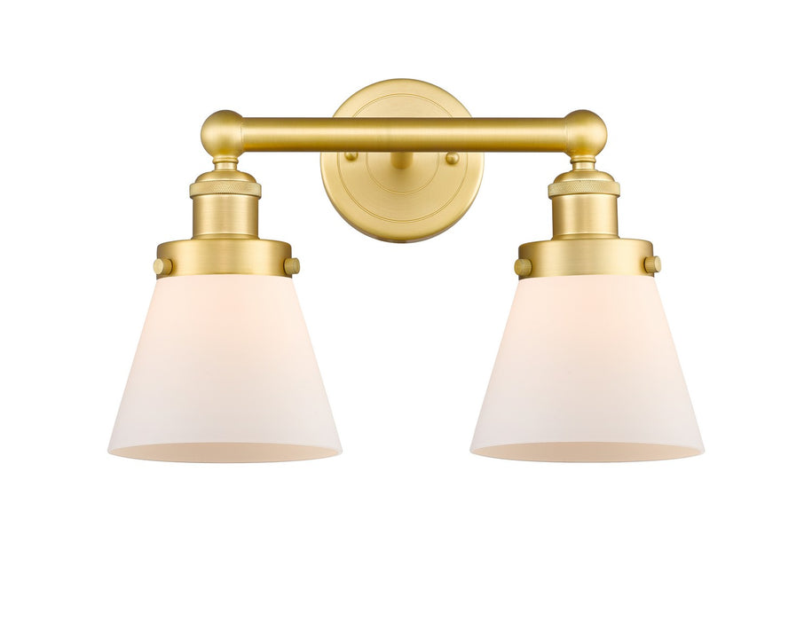 Innovations - 616-2W-SG-G61 - Two Light Bath Vanity - Edison - Satin Gold