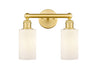 Innovations - 616-2W-SG-G801 - Two Light Bath Vanity - Edison - Satin Gold