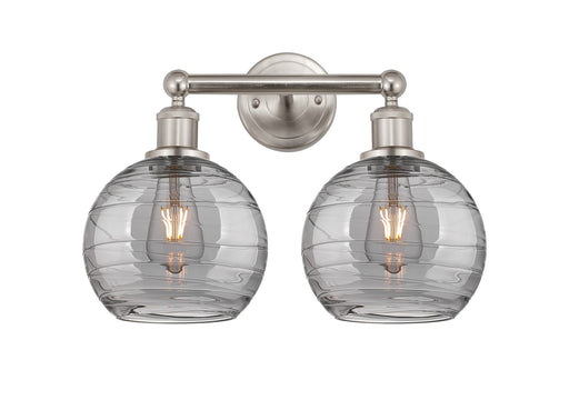 Edison Two Light Bath Vanity Satin Nickel