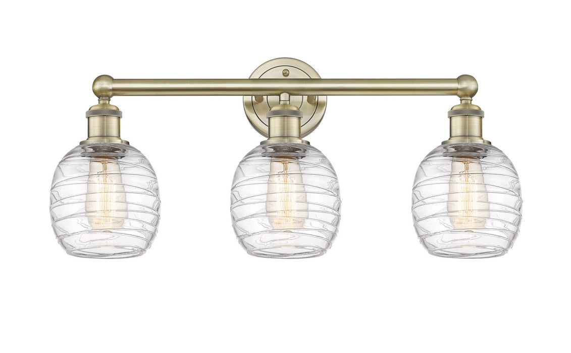 Innovations - 616-3W-AB-G1013 - Three Light Bath Vanity - Edison - Antique Brass