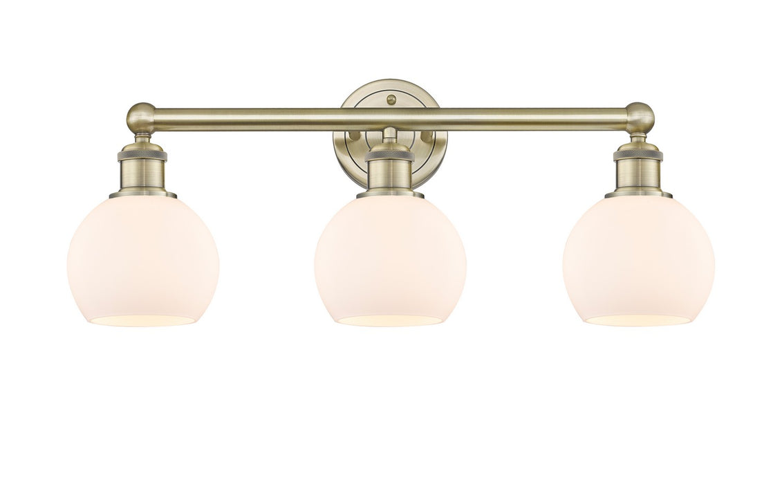 Innovations - 616-3W-AB-G121-6 - Three Light Bath Vanity - Edison - Antique Brass