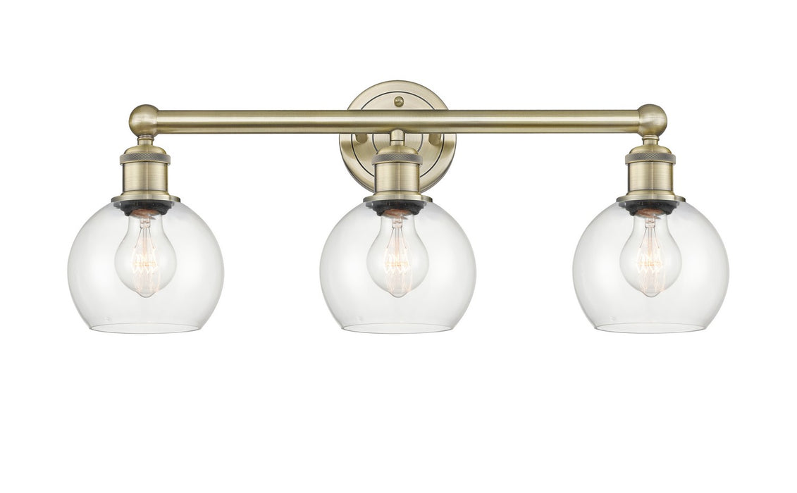 Innovations - 616-3W-AB-G122-6 - Three Light Bath Vanity - Edison - Antique Brass