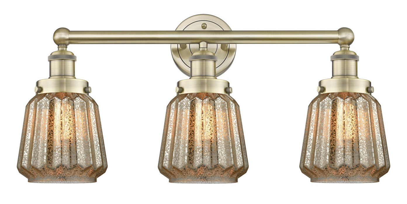Innovations - 616-3W-AB-G146 - Three Light Bath Vanity - Edison - Antique Brass