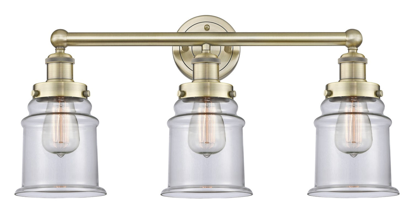 Innovations - 616-3W-AB-G182 - Three Light Bath Vanity - Edison - Antique Brass