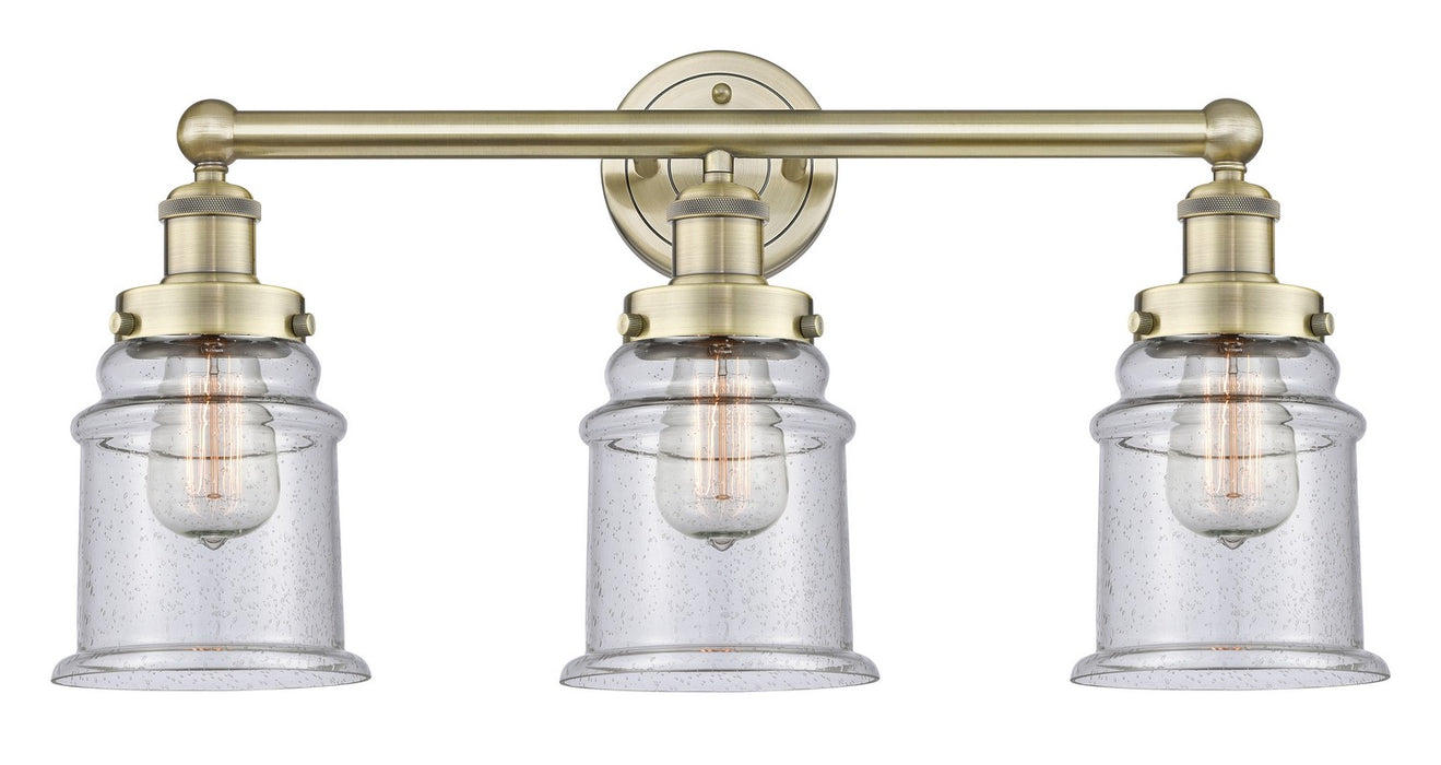 Innovations - 616-3W-AB-G184 - Three Light Bath Vanity - Edison - Antique Brass